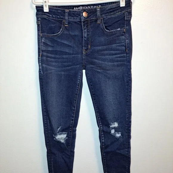 American Eagle Super Stretch Jegging Jeans size 6Regular - Picture 2 of 13